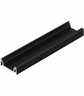 profil LED SURFACE14 EF/TY 3000 czarny anod. LEDline A2170021