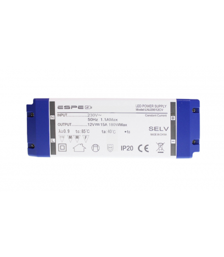 Zasilacz 12V 20W 1,66A stałonapięciowy LED LEDline LNC2012CV