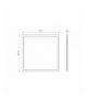 Panel 2in1 30W 4000K 3600lm kwadrat LEDline 478481