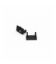 Zaślepka do profilu aluminiowego 10mm nawierzchniowego czarna 20szt LEDline 479068