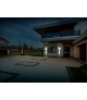 Kinkiet zewnętrzny LED 2x3W 3000K IP54 czarny CUBE Ledom 478146