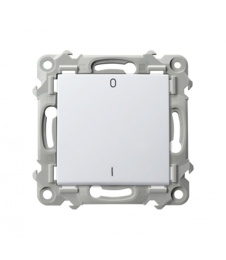 Szafir ŁP-11Z/m/00 Łącznik dwubiegunowy Biały Ospel