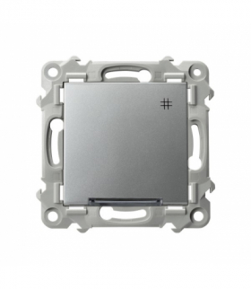 Szafir ŁP-4ZS/m/18 Łącznik krzyżowy z podświetleniem niebieskim Srebro Ospel