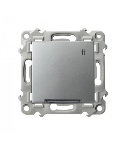 Szafir ŁP-4ZS/m/18 Łącznik krzyżowy z podświetleniem niebieskim Srebro Ospel