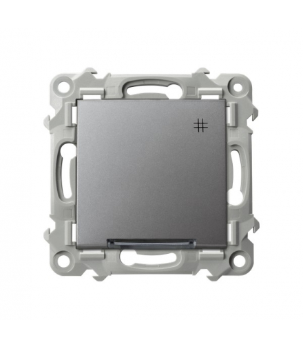 Szafir ŁP-4ZS/m/70 Łącznik krzyżowy z podświetleniem niebieskim Szary mat Ospel