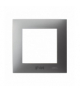 Szafir RH-1Z/70 Ramka pojedyncza do łączników IP-44 Szary mat Ospel