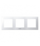 Szafir RH-3Z/00 Ramka potrójna do łączników IP-44 Biały Ospel