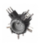 Adapter podróżny do Ameryki, Afryki, Azji czarny EMOS P0053