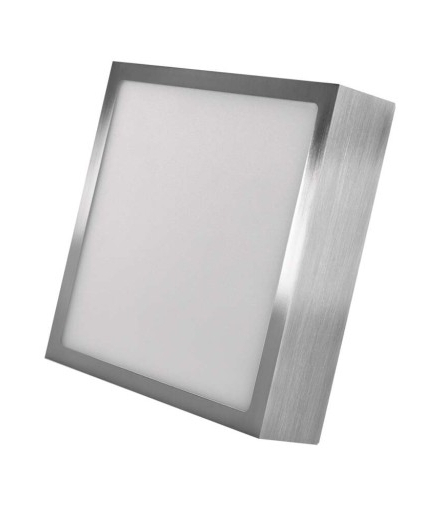 Panel LED natynkowy NEXXO, kwadrat, srebrny, 12,5W, CCT EMOS ZM6233