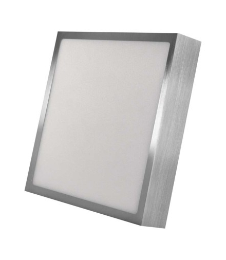 Panel LED natynkowy NEXXO, kwadrat, srebrny, 21W, CCT EMOS ZM6243