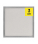 Panel LED natynkowy NEXXO, kwadrat, srebrny, 21W, CCT EMOS ZM6243