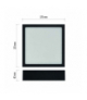 Panel LED natynkowy NEXXO, kwadrat, czarny, 12,5W, CCT EMOS ZM6333