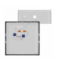 Panel LED natynkowy NEXXO, kwadrat, czarny, 28,5W, CCT EMOS ZM6353