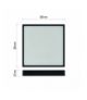 Panel LED natynkowy NEXXO, kwadrat, czarny, 28,5W, CCT EMOS ZM6353