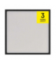 Panel LED natynkowy NEXXO, kwadrat, czarny, 28,5W, CCT EMOS ZM6353