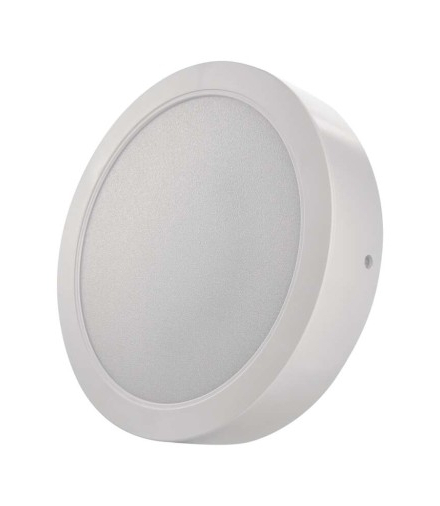 Panel LED natynkowy RUBIC 2w1, okrągły, biały, 24W, naturalna biel EMOS ZM5452