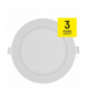 Panel LED wpuszczany NEXXO, okrągły, biały, 12W, ciepła biel EMOS ZD1134