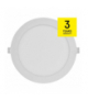 Panel LED wpuszczany NEXXO, okrągły, biały, 18W, ciepła biel EMOS ZD1144