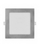 Panel LED wpuszczany NEXXO, kwadrat, srebrny, 12W, CCT EMOS ZD2233