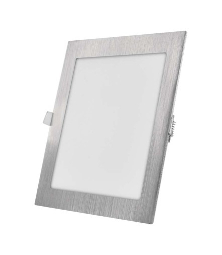 Panel LED wpuszczany NEXXO, kwadrat, srebrny, 18W, CCT EMOS ZD2243