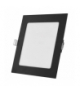 Panel LED wpuszczany NEXXO, kwadrat, czarny, 12W, CCT EMOS ZD2333