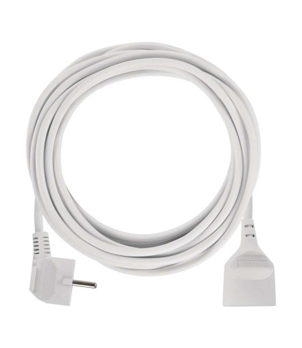 Przedłużacz 7 m / 1 gniazdo / biały / PVC / 1,5 mm2 EMOS P0117R