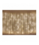 Dekoracje - 240 LED drop kurtyna 1,7x2m ciepła biel, 8 programów, IP44 EMOS D3EW01