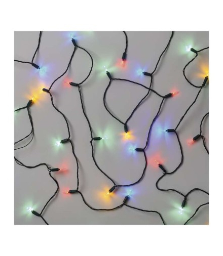 Lampki choinkowe LED Classic Chain, tradycyjne, 120 LED 17,85m, multikolor, zielony, IP44 EMOS D4AM11