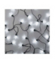Lampki choinkowe LED Classic Chain, szyszki, 50 LED 9,8m, zimna biel, zielony, IP44 EMOS D5ZC01