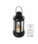 Dekoracje - 1 LED świąteczna latarnia 20 cm 3x AAA, ciepła biel, IP20, timer EMOS DCLW20