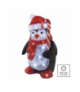 Dekoracje - 20 LED pingwinek 30,5 cm, zimna biel, IP44 EMOS DCFC24