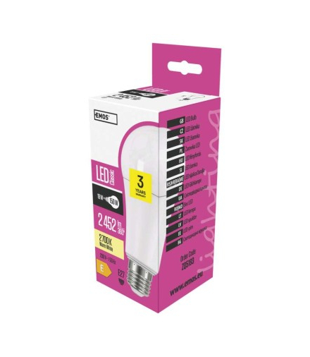 Żarówka LED Classic A67 19W E27 ciepła biel EMOS ZQ5183