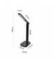 Lampa biurkowa LED CARSON czarna EMOS Z7618B