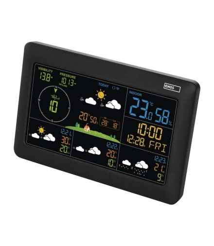 Wi-Fi bezprzewodowa stacja pogodowa E0389 EMOS E0389