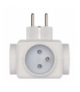 Rozgałęźnik 3×230V + 2 USB EMOS P0024U
