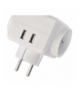 Rozgałęźnik 3×230V + 2 USB EMOS P0024U