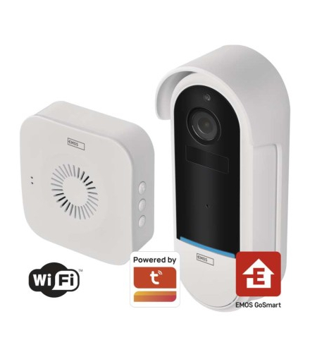 GoSmart Dzwonek wideo IP-15S z Wi-Fi, z akumulatorem EMOS H4032