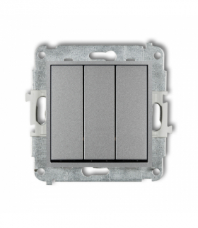 ICON Łącznik potrójny srebrny metalik Karlik 7IWP-7