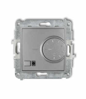 ICON Elektroniczny regulator temperatury z czujnikiem podpodłogowym srebrny metalik Karlik 7IRT-1