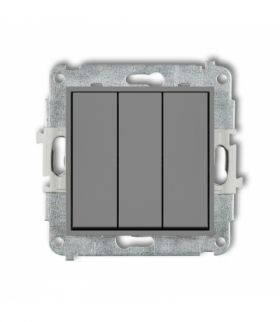 ICON Łącznik potrójny Szary mat Karlik 27IWP-7