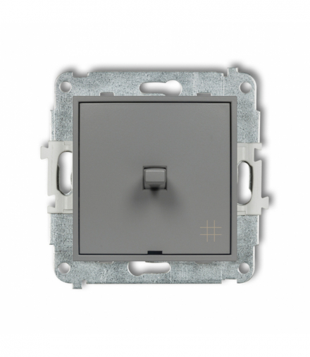 ICON Łącznik krzyżowy w stylu amerykańskim Szary mat Karlik 27IWPUS-6