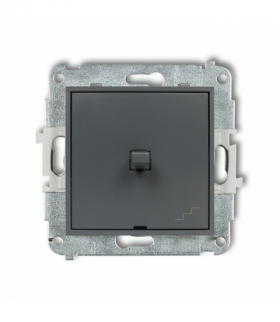 ICON Łącznik schodowy w stylu amerykańskim grafitowy mat Karlik 28IWPUS-3