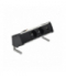 Biurkowy zestaw gniazd 2x250V typ E + ładowarka USB A-C kabel aluminium czarny Simon480 48430E20B000000-40