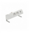 Biurkowy zestaw gniazd 2x250V typ E + ładowarka USB A-C kabel biały Simon480 48430E20B000000-33