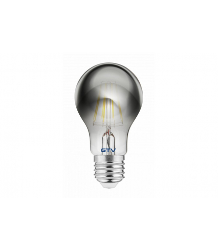 Żarówka LED dekoracyjne, FILAMENT A60 2700K E27 8W 480lm 360° GTV LD-A60FPE8-30