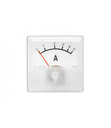 Miernik analogowy amperomierz kwadratowy mini 5A. LXM108