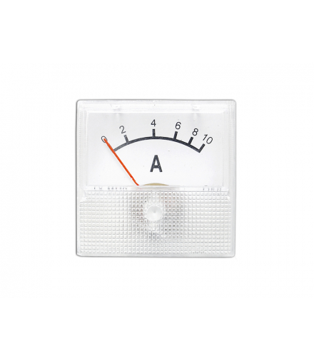 Miernik analogowy amperomierz kwadratowy mini 10A LXM110