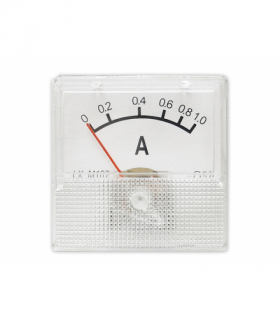 Miernik analogowy amperomierz kwadratowy mini 1A LXM107