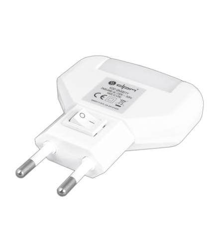 Lampka nocna 0.12W, światło żółte. LXL592