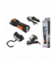 Lampa warsztatowa profesjonalna TS-1108 z akumulatorem, 3.7V/2000mAh, COB 3W+6LED z ładowarką sieciową i samochodową. LXTS1108